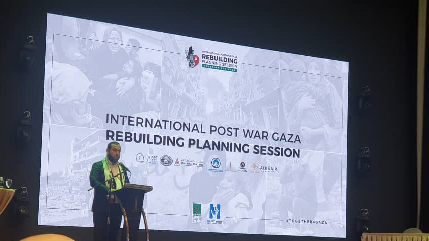 INTERNATIONAL POSTWAR GAZA REBUILDING PLANNING SESSION TOGETHER FOR GAZA KUALA LUMPUR